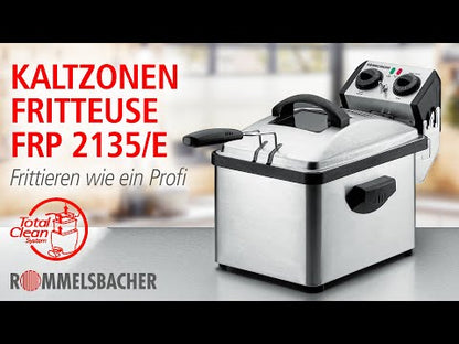 Rommelsbacher FRP 2135/E Fritös 3,5 liter