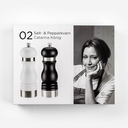 Catarina König 1207 Salt och Pepparkvarn 18cm 2-delar i giftbox