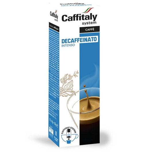 Förpackning Caffitaly 750229 Ecaffe Deca Intenso Kaffekapslar 10st